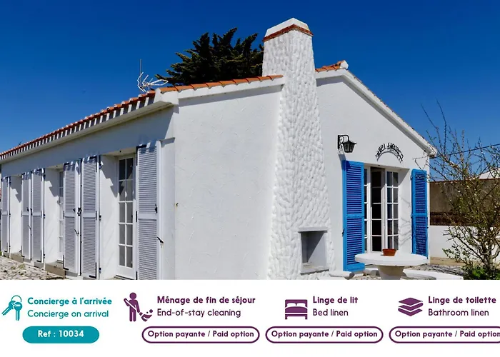 Maison Pour 4 - Jardin - 400m Des Lutins Noirmoutier-en-l'Île